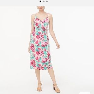 NWT J. Crew Floral Cotton Wrap Dress